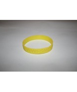 FSM Wristband - WWFSMD? - *Yellow* Flying Spaghetti Monster  - $3.95