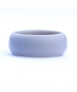 Mens Light Gray Silicone Ring Size 8 - $4.02 CAD