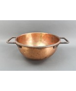 Antique Copper 15 3/8&quot; Cauldron Pot Candy Apple Butter Kettle Bowl Cast ... - £269.71 GBP
