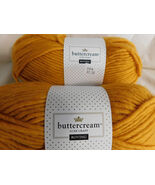 Buttercream Luxe Craft Roving Mustard lot of 2 Dye Lot 631187 - €14,58 EUR