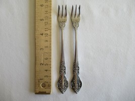 Lot of 2 Northland by Oneida Baton Rouge Stainless Flatware Cocktail For... - $9.42
