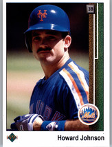 1989 Upper Deck 582 Howard Johnson  New York Mets - $0.99