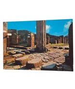 Postcard Stabiano Crossroads Pompeii Italy Chrome Unposted - $6.98