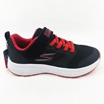 Skechers Go Run Consistent Sonic Break Black Red Kids Sneakers - £31.86 GBP