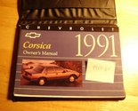1991 Chevrolet Corsica Owners Manual [Paperback] Chevrolet - $19.59