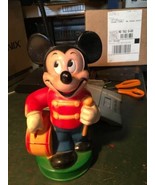 mickey mouse bank Disney drum major arm drops coin in bank vintage disne... - €21,60 EUR
