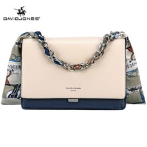 David Jones Bags for Women Designer  Handbags Chain Messenger Bag PU Leather Lad - £101.08 GBP