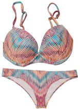 2 Pc. Raisins Juniors Underwire Push Up Bikini Top &amp; Cheeky Bottom (L) NWT - $14.84