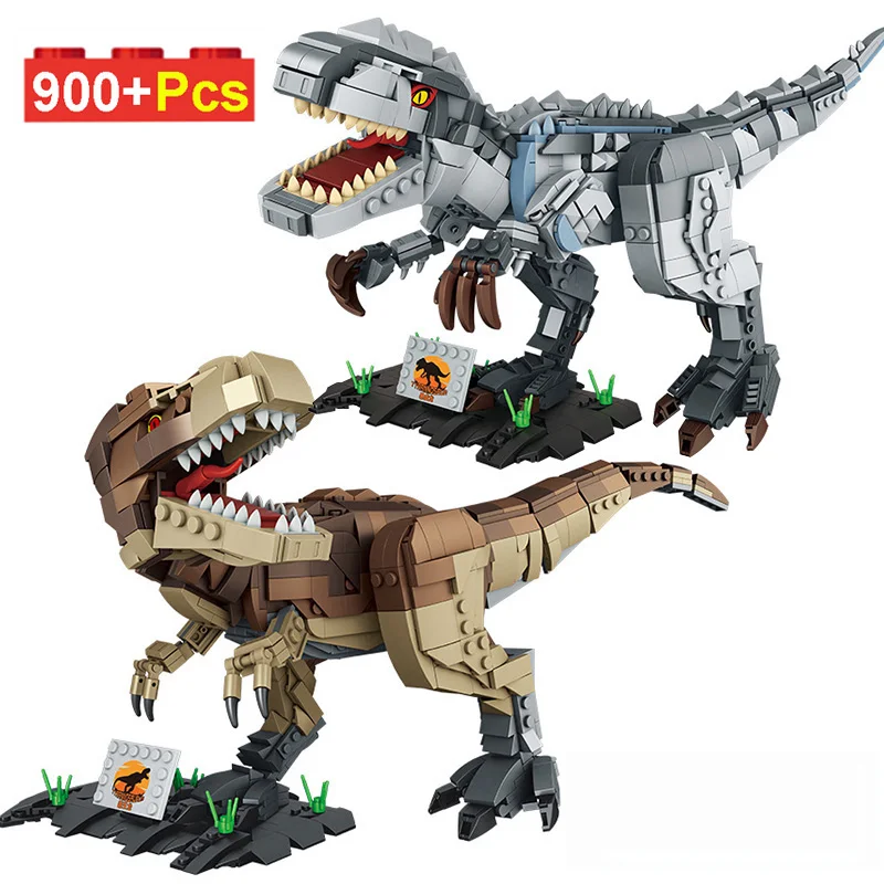 Jurassic Dinosaur World Park Tyrannosaurus T-Rex Model Building Bloc - £121.22 GBP