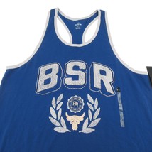 Under Armour Project Rock BSR Tank Top Men&#39;s Size XXL Blue Mirage NEW - £27.50 GBP