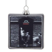 John Lennon - Glass Album Ornament  by Kurt Adler Inc. - $15.79