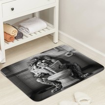 Funny Cool Lion Bath Mats Rugs For Bathroom, Fun Leo Wild Animal Humor Animal On - $27.99