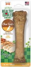 Nylabone Healthy Edibles Chicken Flavor Dog Treats - Souper Size, Made in the US - £8.67 GBP