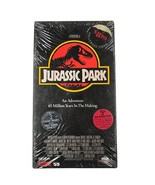 Jurassic Park Movie VHS Tape Sealed 1993 1994 Hype Stickers MCA Hollywoo... - $1,849.52 MXN