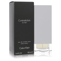 Contradiction by Calvin Klein Eau De Toilette Spray 3.4 oz for Men - £46.47 GBP