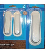 Rubber DOOR STOP 3.5&quot; Standard OR LARGE 6&quot; Wedge IVORY WHITE stops stopp... - $356.20 MXN+