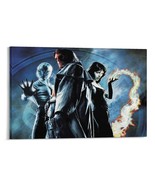 Movie Poster Hellboy Canvas Decorative Interior Framed Painting 18x12 Inch - $16.99