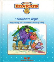VINTAGE 1985 World of Teddy Ruxpin Medicine Wagon Hardcover Book - £11.66 GBP