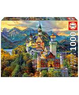 NEW Educa Jigsaw Puzzle 1000 Pieces Adults 19933 Neuschwanstein Castle - $44.57 CAD