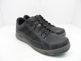 DAKOTA Men's Street Sport Steel Toe Steel Plate Lace-Up Shoes Black Size... - $21.37