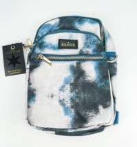 Kedzie Roundtrip Convertible Sling Blue Tie Dye Aura Collection Crossbody - £18.42 GBP