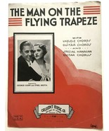 1935 Man On The Flying Trapeze George Olson Calumet Sheet Music Ukelele ... - £12.42 GBP