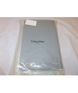Calvin Klein Tailored Cal King Bedskirt Grey Blue Zinc NIP - $78.25 CAD