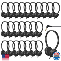 ZHENWAY Kids Headphones Bulk 24 Pack Classroom School Durable Wired Earp... - $64.54
