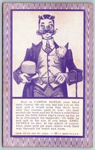 1940s Comic Arcade Card Ex Sup Co Lotta Blind Date Castor Hoyle Chicago K5 - £5.41 GBP