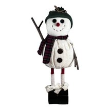 14&quot; Tall Christmas Plush Doll Snowman Elk Dolls for Home Party Ornament ... - £29.28 GBP