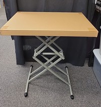 28&quot; Folding Camping Table 4 Adjustable Heights - £11.21 GBP