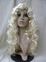 Sexy Blonde Allure Wig Mermaid Princess Aphrodite Goddess Bombshell Playmate - £15.68 GBP