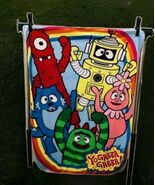 Yo Gabba Gabba! Fleece Toddler Blanket Throw w/Bold Fun Colors - $64.35