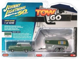 Johnny Lightning 50 Years Tow &amp; Go Limited Edition 1 Of 4240 Die-Cast Metal - £20.72 GBP