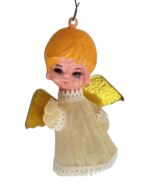 Flocked Angel Cardboard Wings Plastic Mould Vintage - £15.62 GBP