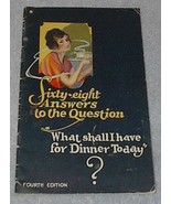 Sixty Eight answers to the Question, Recipe Cook Book - $109.30 MXN