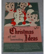 Treasury of Christmas Ideas, Crafts, Cooking, Gifts - $5.95