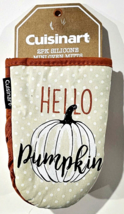 Cuisinart 2 Pack Silicone Mini Oven Gloves Fall Theme Hello Pumpkin - £18.76 GBP