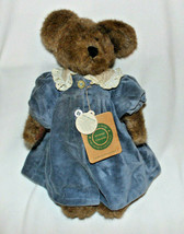 Retired Boyds Bear 12in Girl in Blue Robe Name &amp; Style Unknown - £6.39 GBP