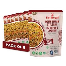 Eat Regal Indian Biryani Style Rice, 8.8 Ounce, Pack of 6 - $278.81 MXN