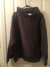 Champion Gray Hoodie Sweatshirt Pullover Men&#39;s Size Large - $46.04