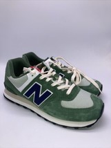 New Balance 574 Casual Shoes Sneakers Acidic Green White U574HGB Men&#39;s Size 10 - £78.60 GBP