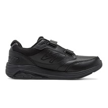 New Balance MW928HB3 Hook and Loop Leather Walking Shoes Black 928v3 Mens Sz 15 - £78.31 GBP