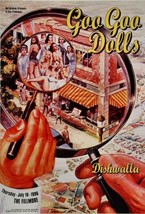 The Goo Goo Dolls Poster GooGoo Dishwalla Fillmore July 18 1996 - $89.99