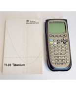 Texas Instruments TI-89 Titanium Graphing Calculator Tested w/ Manual Black - £34.94 GBP