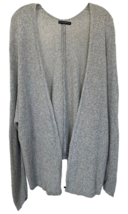 Brandy Melville Women&#39;s Open Front Knit Cardigan Long Sleeve One Size Gray - £11.83 GBP