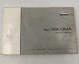 2007 Nissan Maxima Owners Manual Handbook OEM L04B44027 - £21.52 GBP