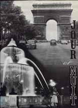 French Paris France restaurant &quot;Jour et Nuit&quot; menu 1958-1964 vintage wine - £16.06 GBP