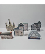 The Cat&#39;s Meow Lot Of 6 Historical Buildings Signed Shelf Sitters - €29,84 EUR