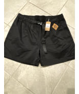 Mark McNairy Co Shorts Mens Large Black Explorer Belted 6&quot; Active Walk C... - $53.90 CAD